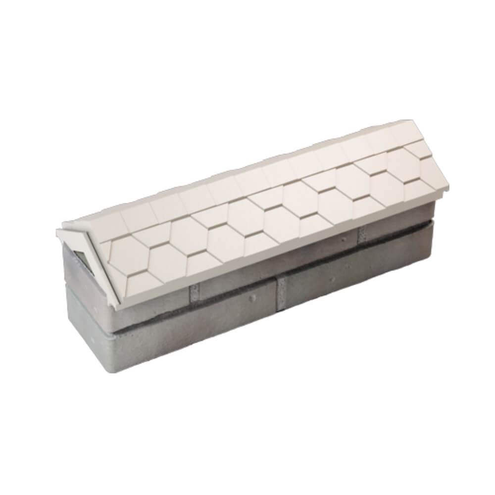 Парапет Zking Эверест Бежевый с посадкой на 0.5 кирпича (130мм) в Южно-Сахалинске фото