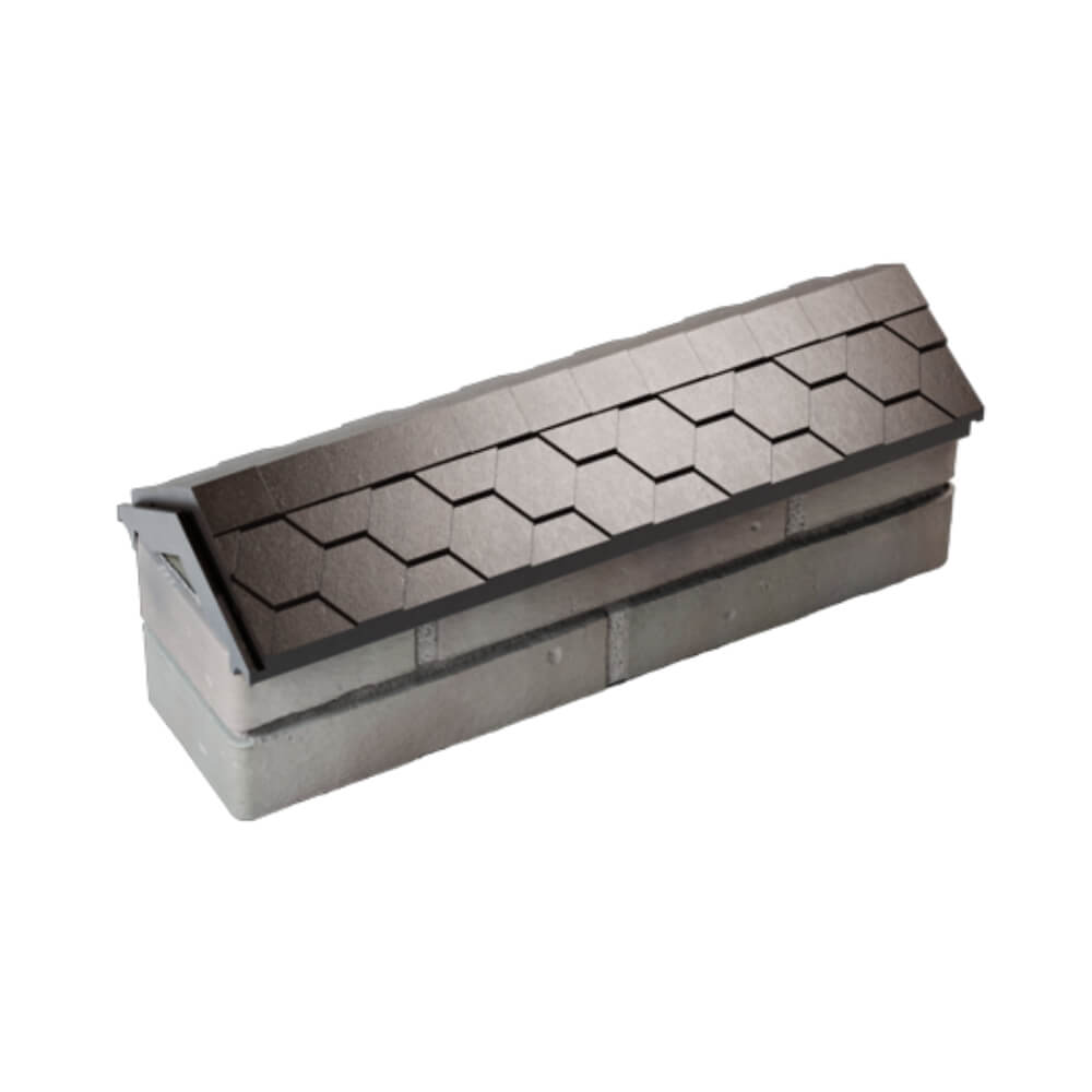 Парапет Zking Эверест Коричневый с посадкой на 0.5 кирпича (130мм) в Южно-Сахалинске фото