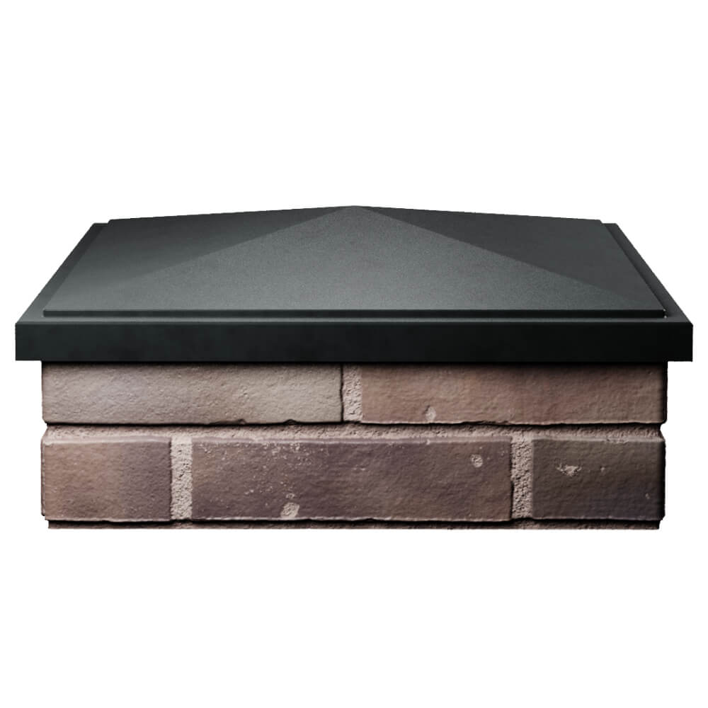 Колпак Zking БонаМоно Черный на столб 2х2 кирпича (515х515, 530х530мм) Южно-Сахалинск фото