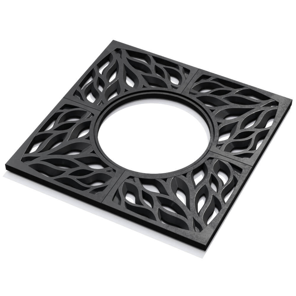 Приствольная решетка для дерева ZKING CRUST 1.2х1.2м Черная в Южно-Сахалинске фото