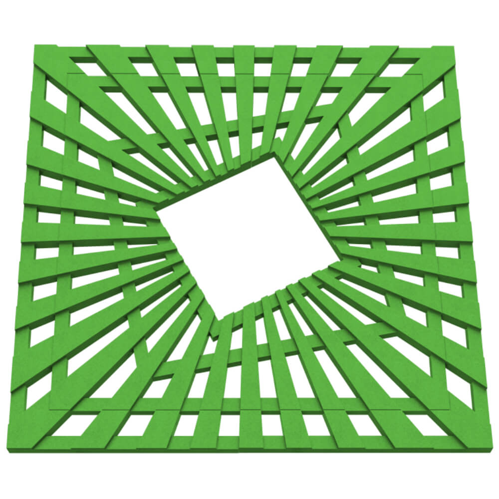 Приствольная решетка для дерева ZKING ATMOSPHERE 1.2х1.2м Зеленая в Южно-Сахалинске фото