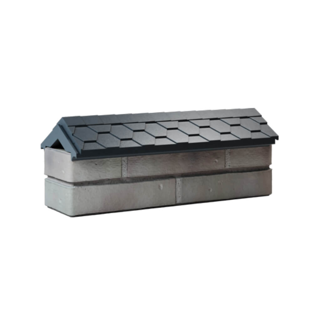 Парапет Zking Эверест Серый с посадкой на 0.5 кирпича (130мм) Южно-Сахалинск фото