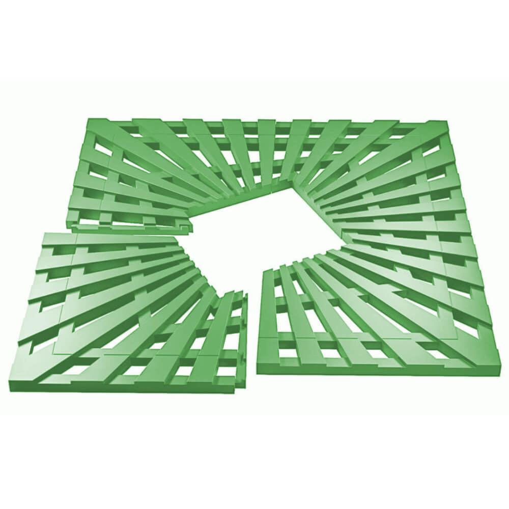 Приствольная решетка для дерева ZKING ATMOSPHERE 1.2х1.2м Зеленая в Южно-Сахалинске фото