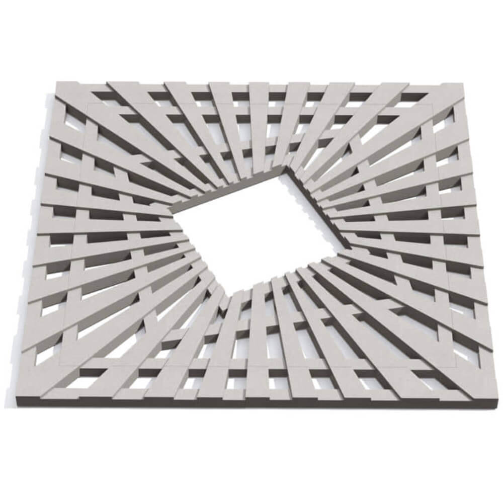 Приствольная решетка для дерева ZKING ATMOSPHERE 1.2х1.2м Бежевая Южно-Сахалинск фото