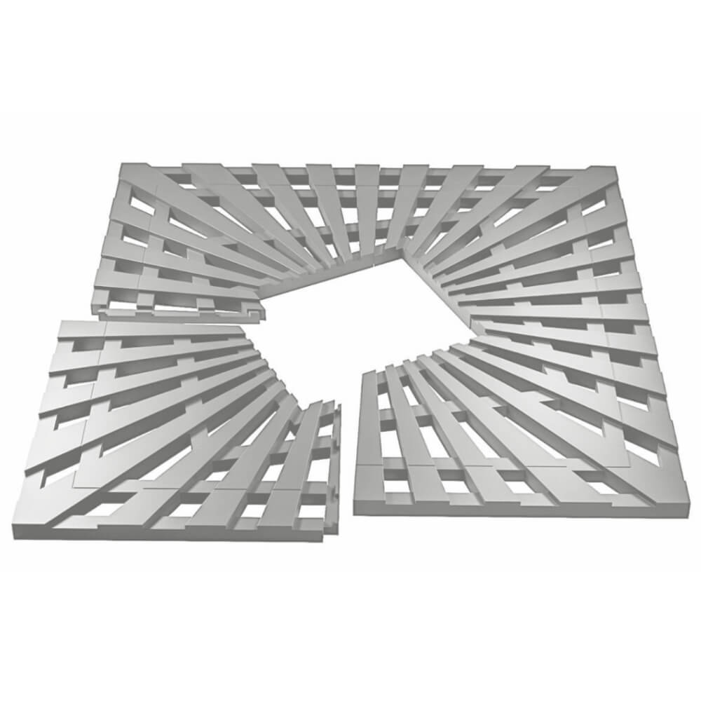 Приствольная решетка для дерева ZKING ATMOSPHERE 1.2х1.2м Бежевая в Южно-Сахалинске фото