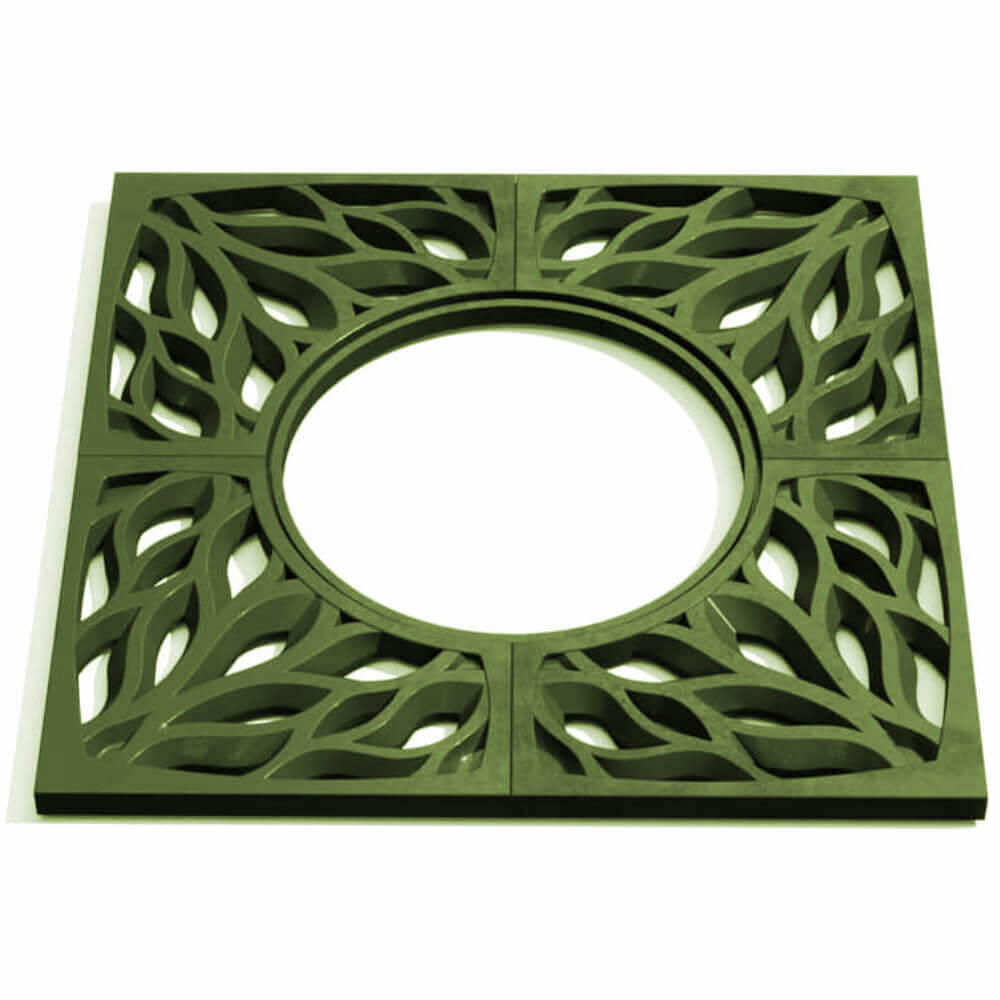 Приствольная решетка для дерева ZKING CRUST 1.2х1.2м Зеленая Южно-Сахалинск фото