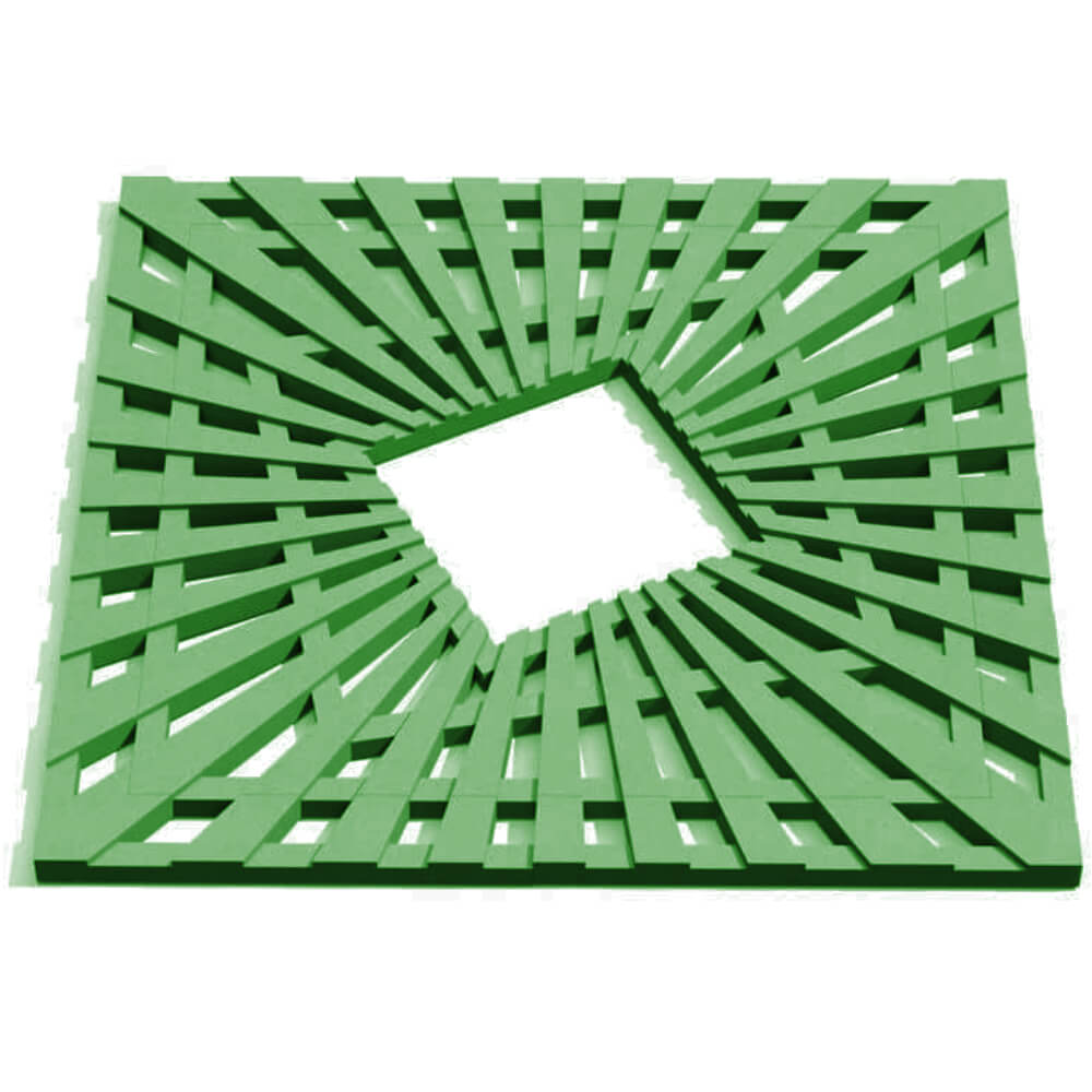 Приствольная решетка для дерева ZKING ATMOSPHERE 1.2х1.2м Зеленая Южно-Сахалинск фото