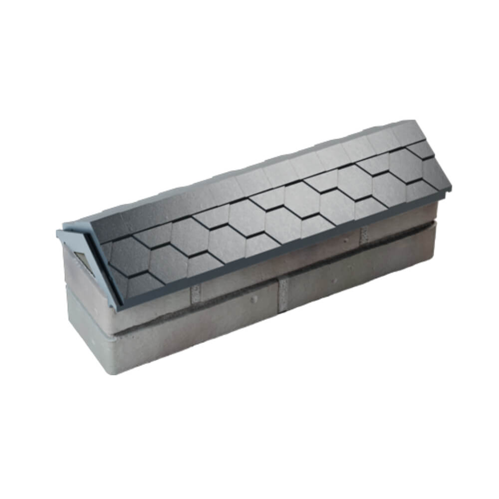 Парапет Zking Эверест Серый с посадкой на 0.5 кирпича (130мм) в Южно-Сахалинске фото